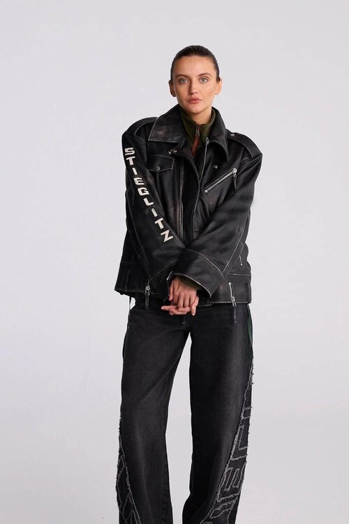 Stieglitz Zwart Nicolas Leather Jacket