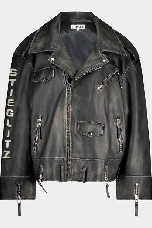 Stieglitz Zwart Nicolas Leather Jacket