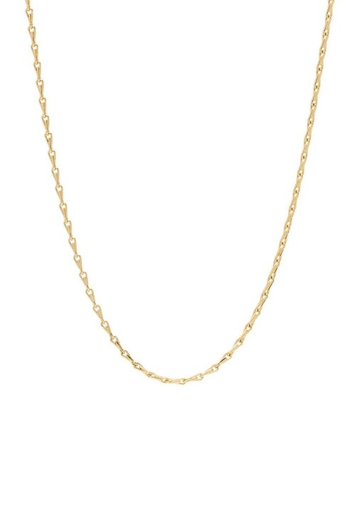 Anna & Nina Goud Radiant Plain Necklace