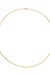Anna & Nina Goud Radiant Plain Necklace