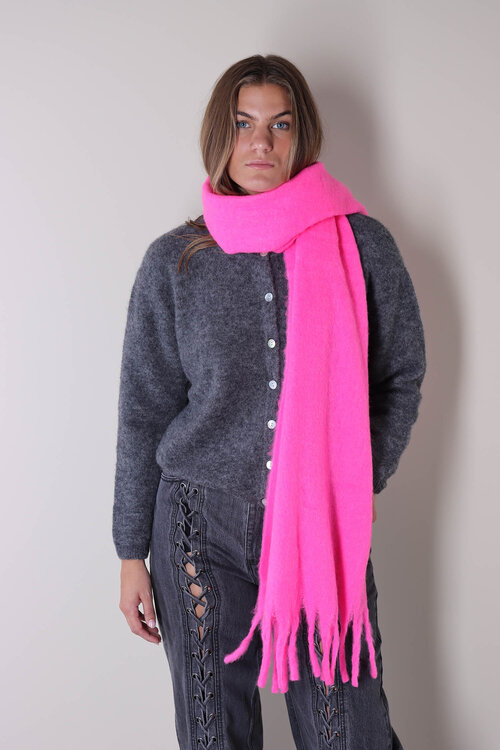 American Vintage Fluorescerende Roze Sjaal