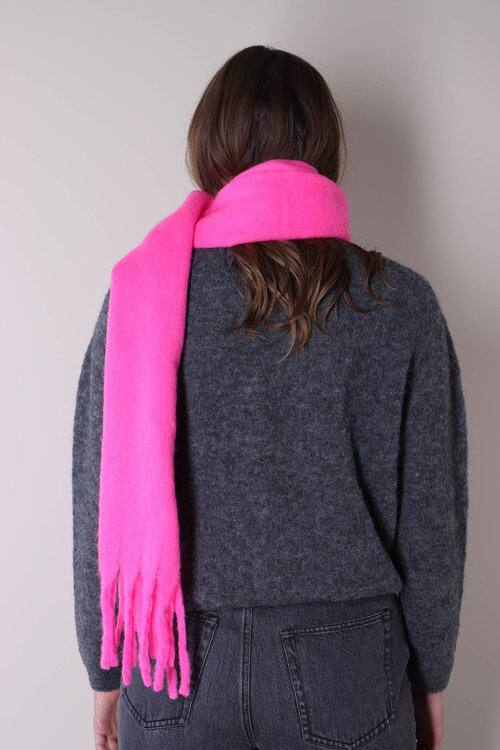 American Vintage Fluorescerende Roze Sjaal