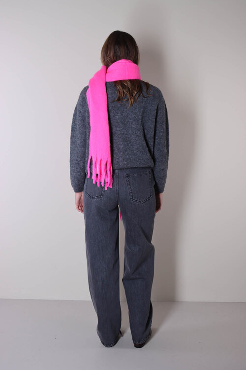 American Vintage Fluorescerende Roze Sjaal