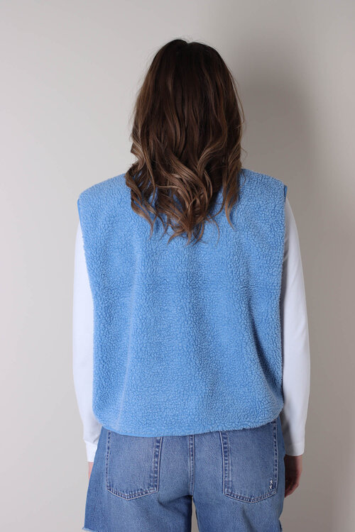 American Vintage Gilet in Blauw