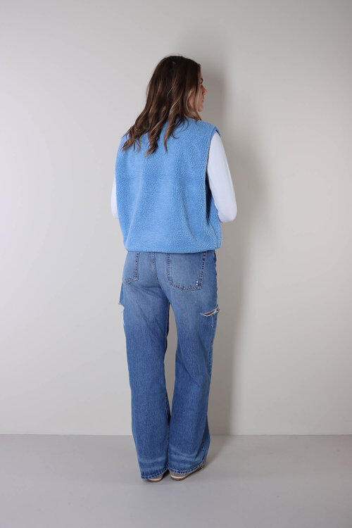 American Vintage Gilet in Blauw