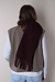 American Vintage Bordeaux Gebreide Sjaal