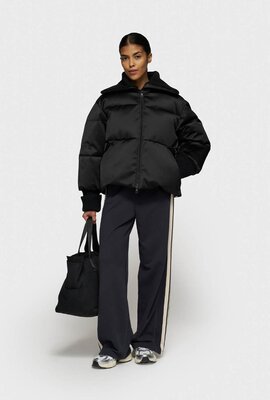10Days Black the smoking puffer jacket
