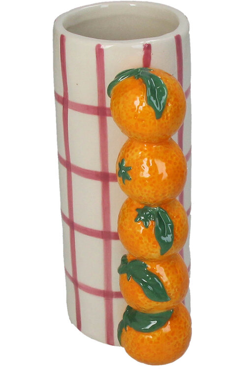 VAND. Lifestyle Mandarijnkleurige Vaas Orange