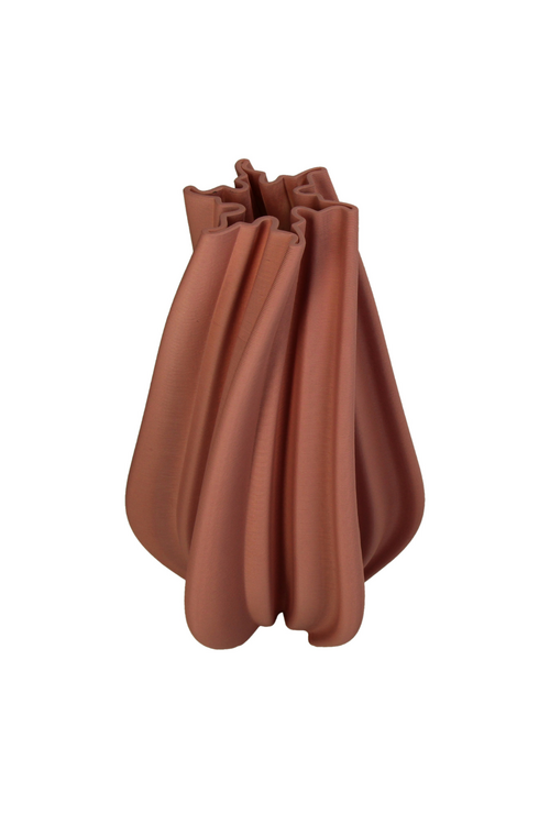 VAND. Lifestyle Roestkleurige Vaas