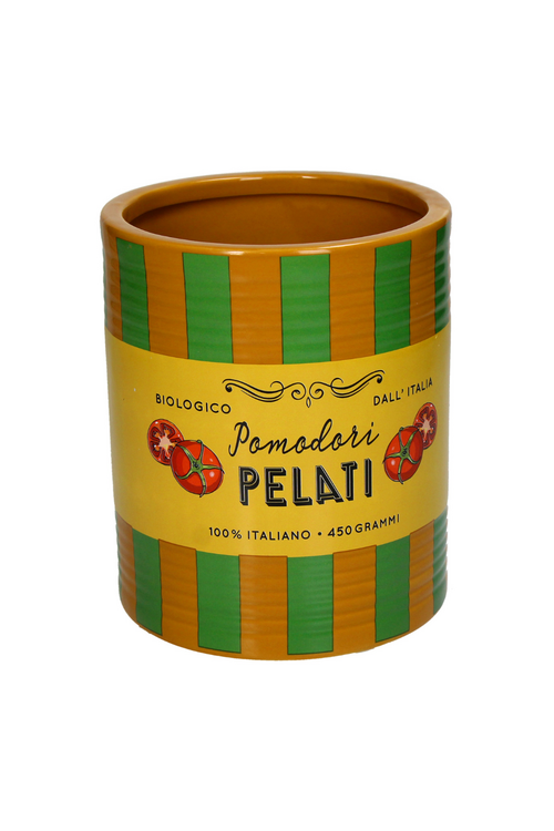 VAND. Lifestyle Pomedori Stripe Plantenbak in Oranje