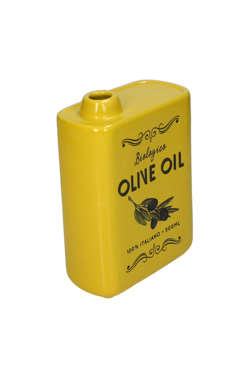 VAND. Lifestyle Olijfkleurige Gele Vaas