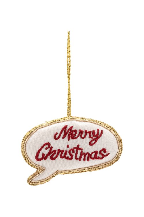 Anna & Nina Vrolijk Kerst Ornament in kleur