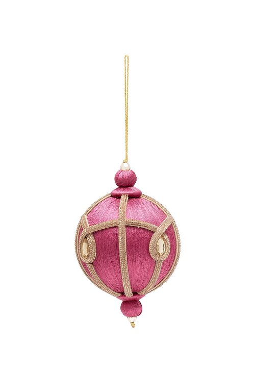 Anna & Nina Dusky Rose Ornament in Roze