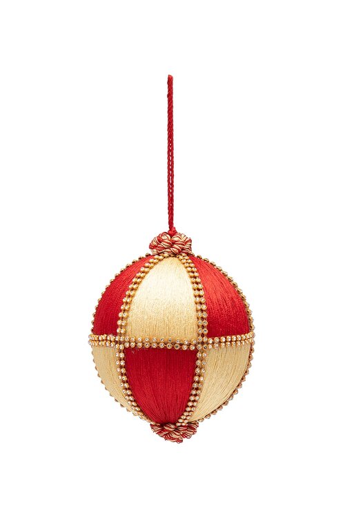 Anna & Nina Goud Glanzend Ornament Golden Gleam