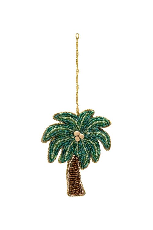 Anna & Nina Groene Under The Palmtree Decoratie