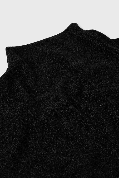 10Days Zwarte mouwloze top met glitters