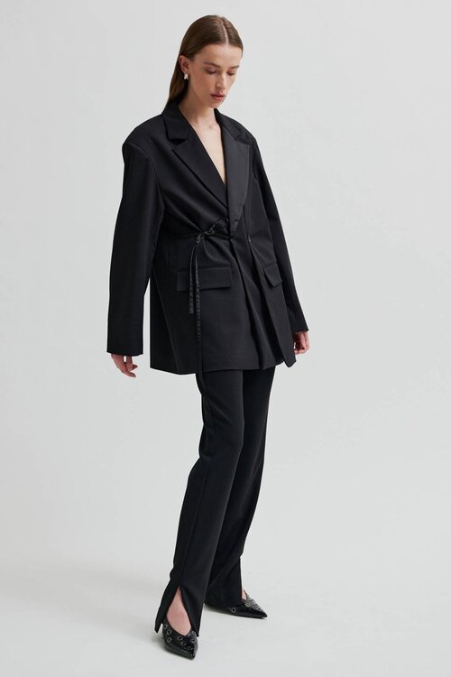 Second Female Zwarte Drink Blazer