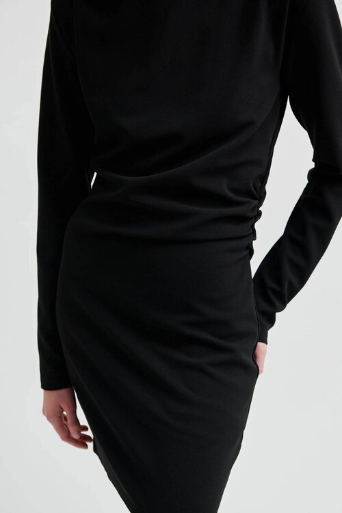 Second Female Koa Mini Jurk in Zwart