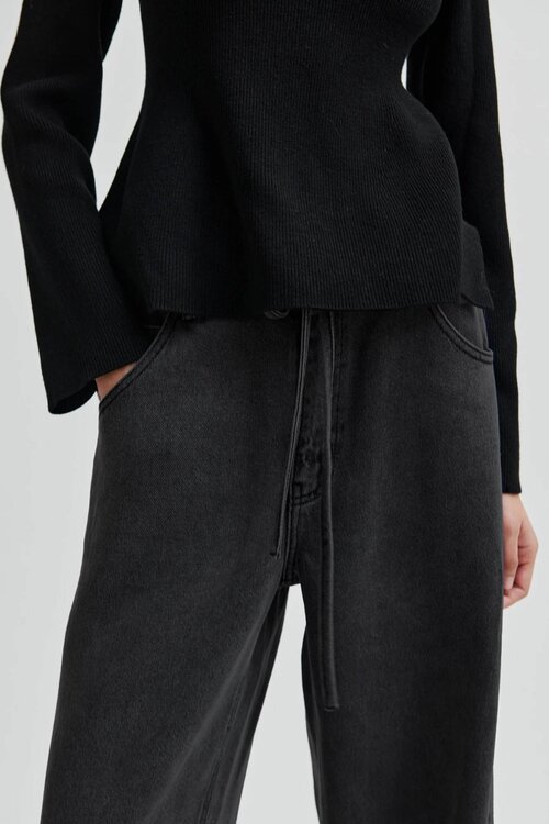 Second Female Zwarte Ervin Denim Jeans