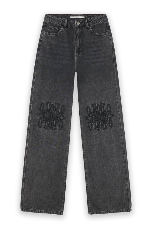 Homage to Denim Zwarte spijkerbroek