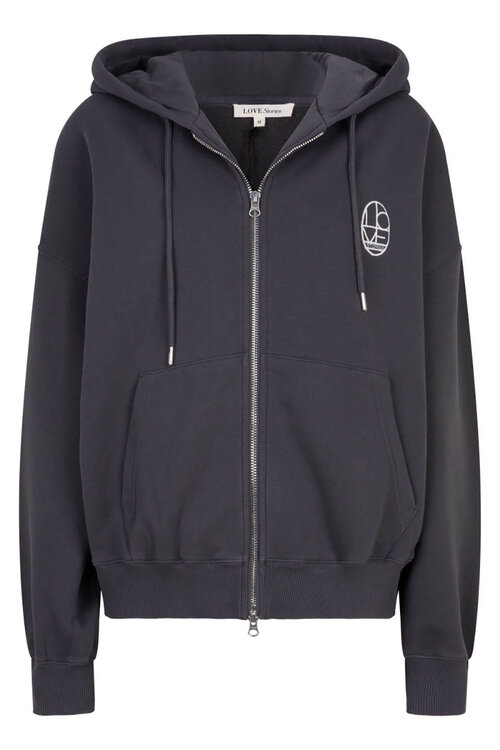 Love Stories Maple Vest in Grijs