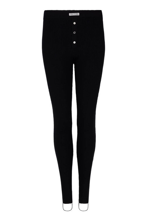 Love Stories Gebreide Black John Legging
