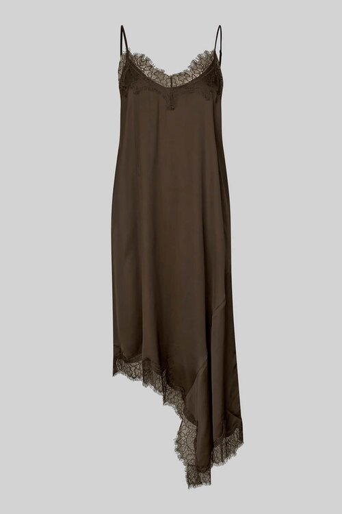 Second Female Lacia Strap Dress in bruin