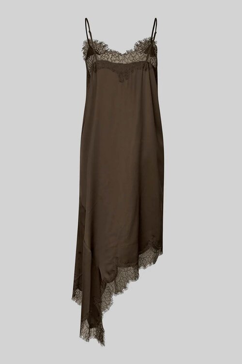 Second Female Lacia Strap Dress in bruin