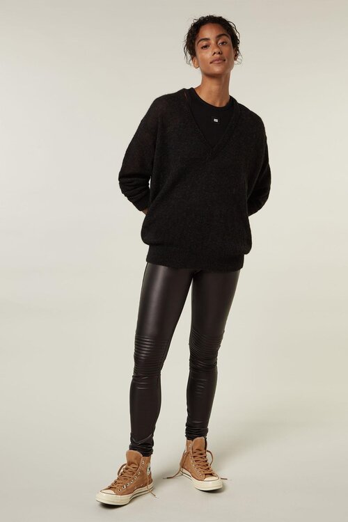 10Days Zwarte THE BIKER LEGGINGS