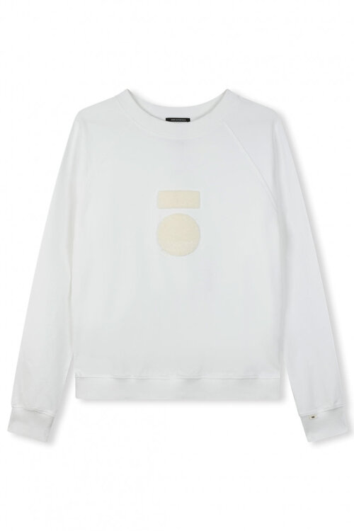 10Days WITTE CREW NECK TRUI