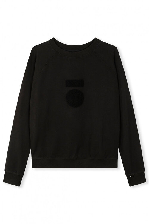 10Days Zwarte THE CREW NECK SWEATER