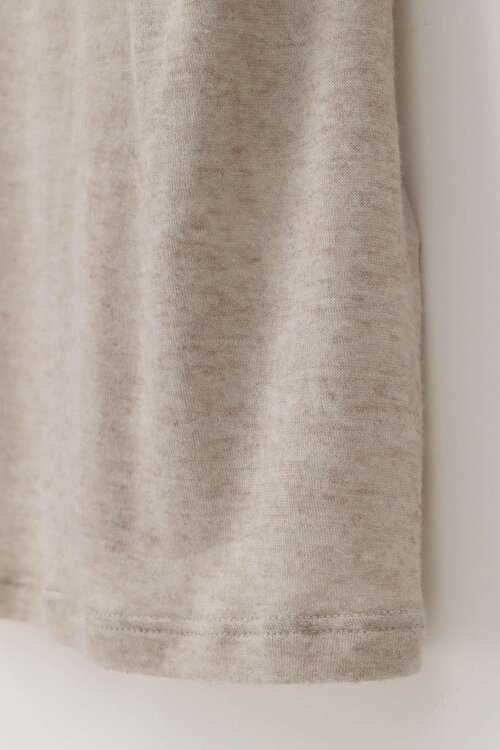 Oroblu Beige Perfect Line Kasjmier T-shirt