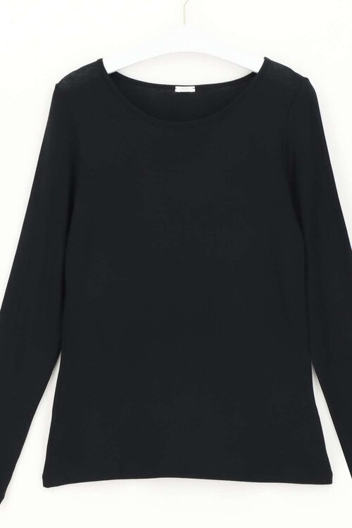 Oroblu Zwart Perfect Line Cashmere T-shirt
