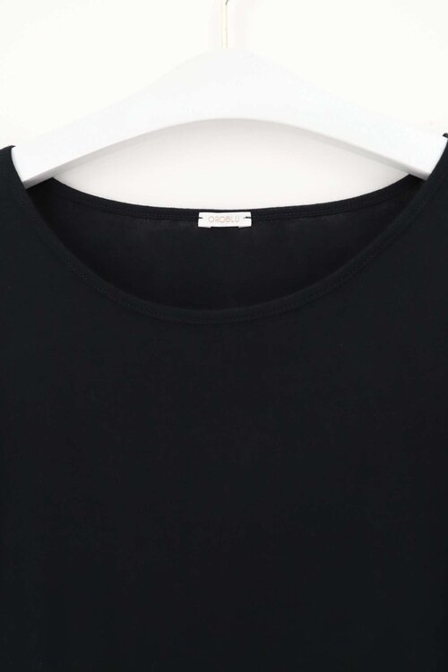 Oroblu Zwart Perfect Line Cashmere T-shirt