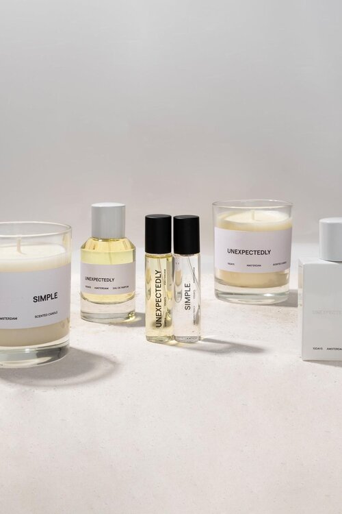 10Days Onverwacht geurende kaars