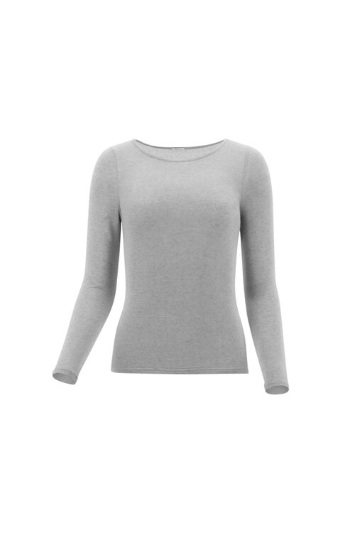 Oroblu Perfect Line Cashmere Shirt in Grijs