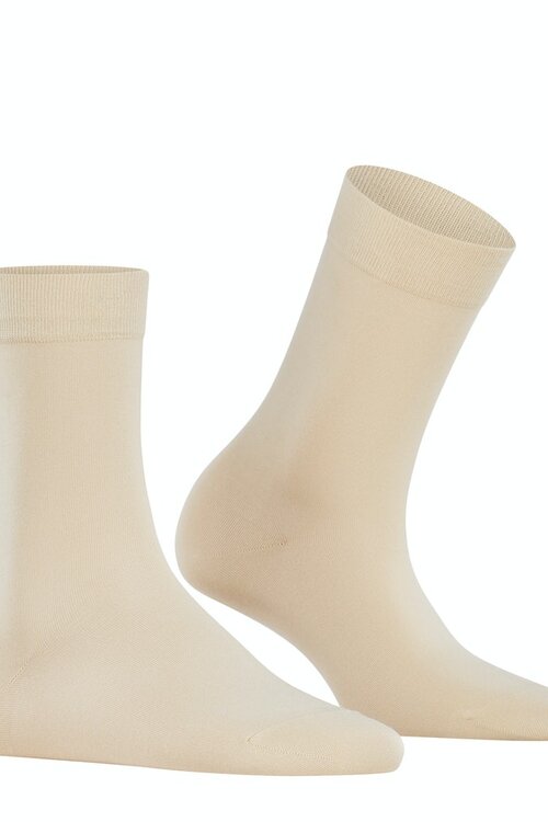 Falke FALKE Cotton Touch voor dames in de kleur cream