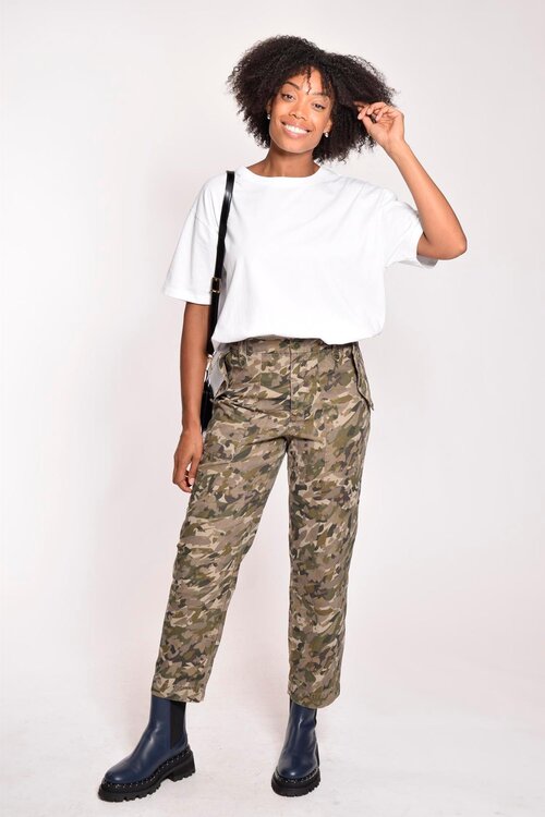 American Vintage Wit T-shirt