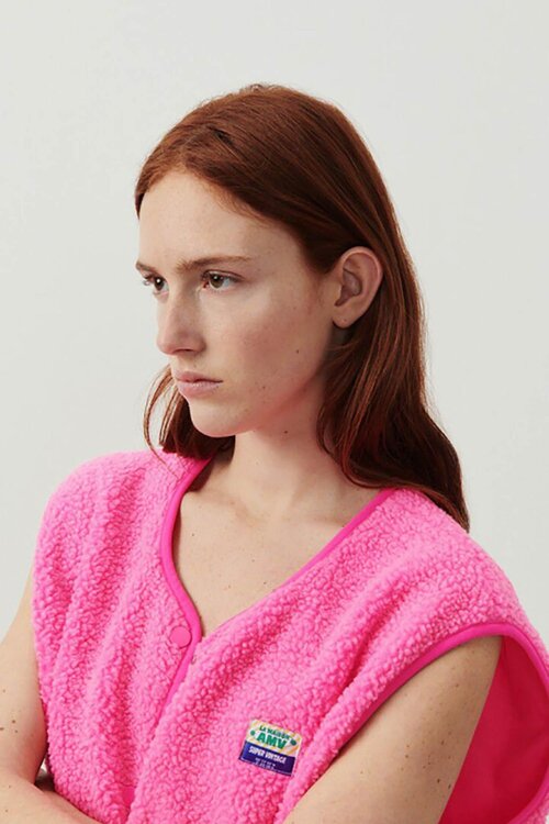 American Vintage Roze Bodywarmer