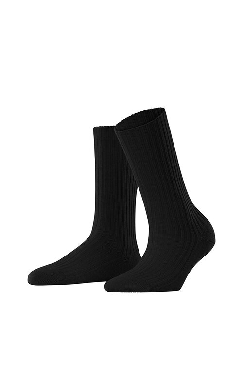 Falke Zwarte FALKE Cosy Wool Dameslaarzen