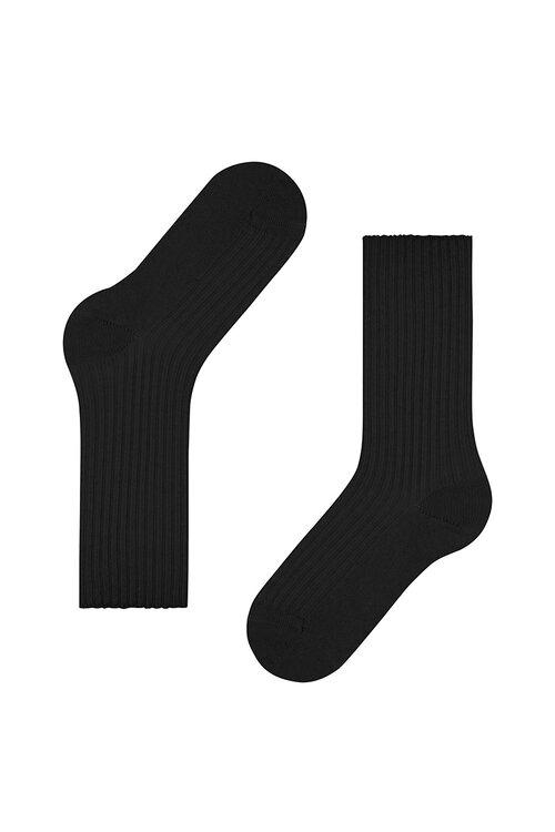 Falke Zwarte FALKE Cosy Wool Dameslaarzen