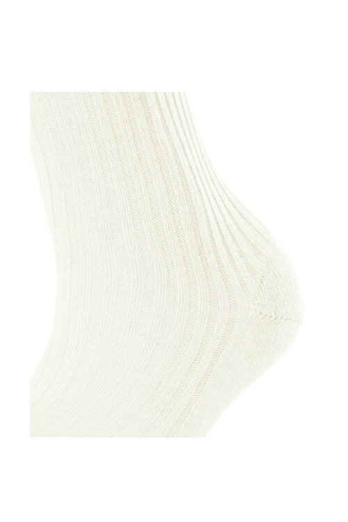 Falke Off White FALKE Cosy Wool Dames Boot