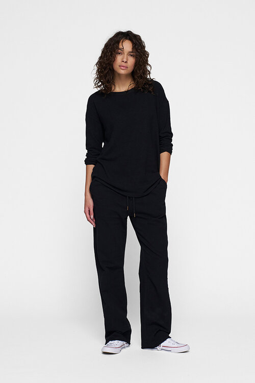 10Days Zwarte THE LONG SLEEVE LINEN
