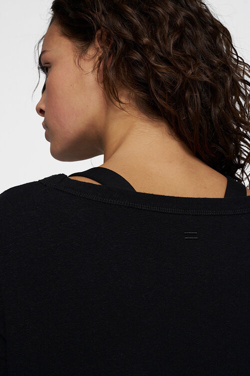 10Days Zwarte THE LONG SLEEVE LINEN