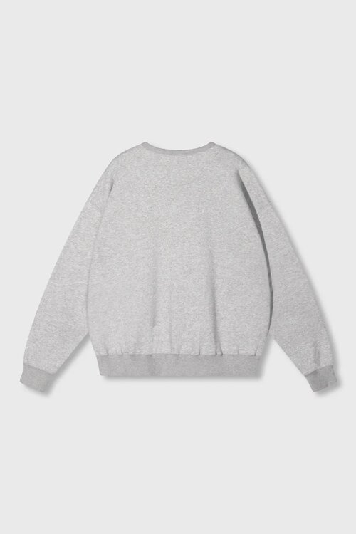 10Days THE STATEMENT SWEATER in Light Grey Melee