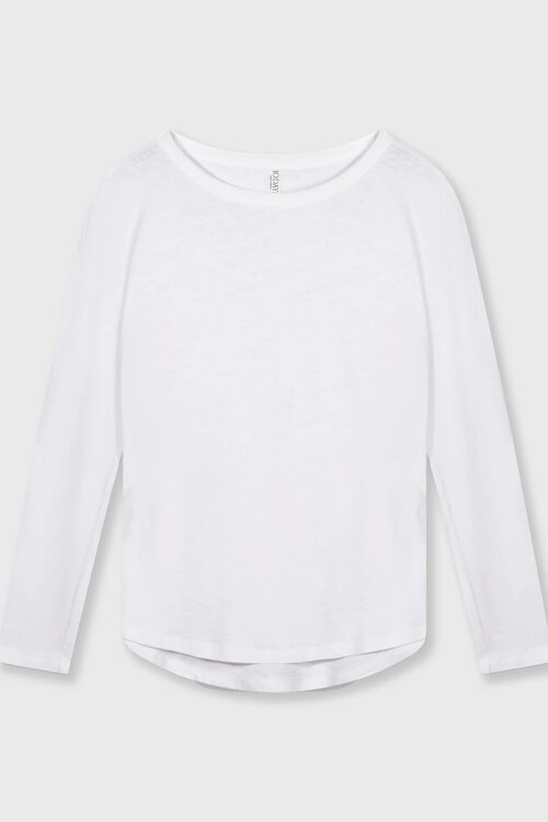 10Days Wit LINNEN OVERHEMD MET LANGE MOUWEN