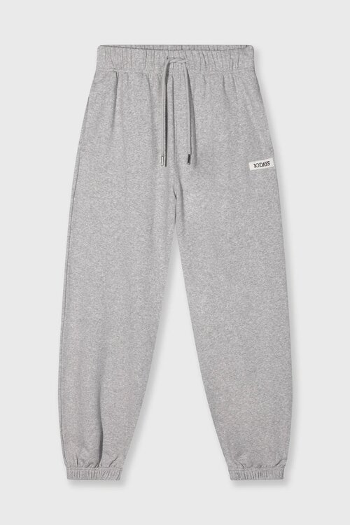 10Days Lichtgrijs gemêleerd THE BAR JOGGER FLEECE