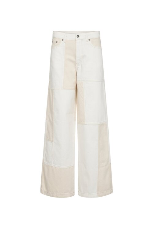 Co'couture Off White Denim Broek