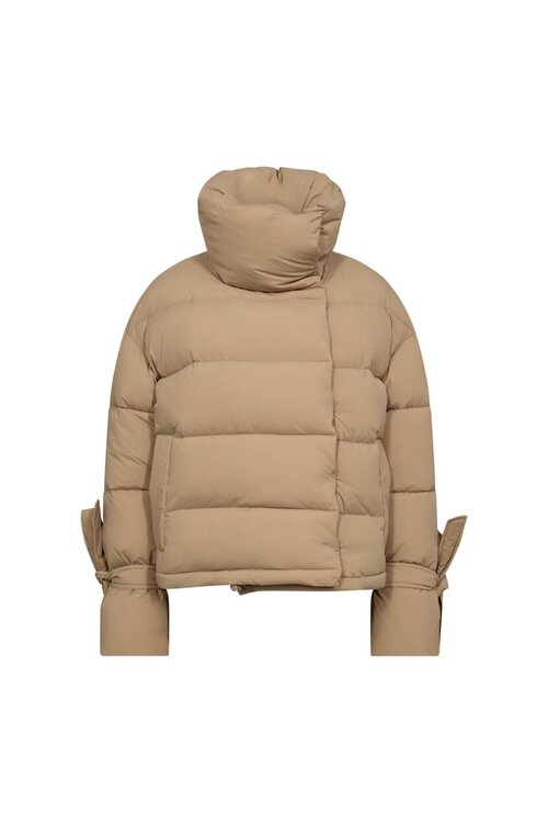 Co'couture Megan Puffer Jack in Kaki