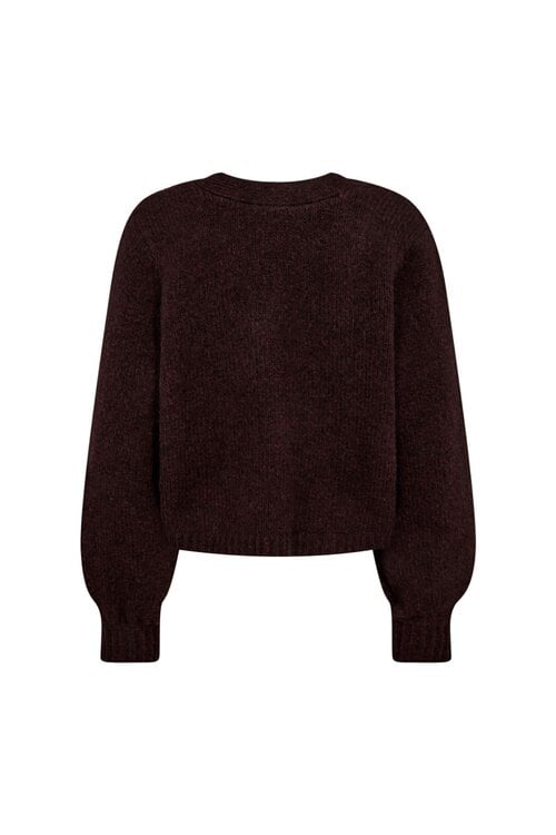 Co'couture Bordeaux Comfortabele Sweater